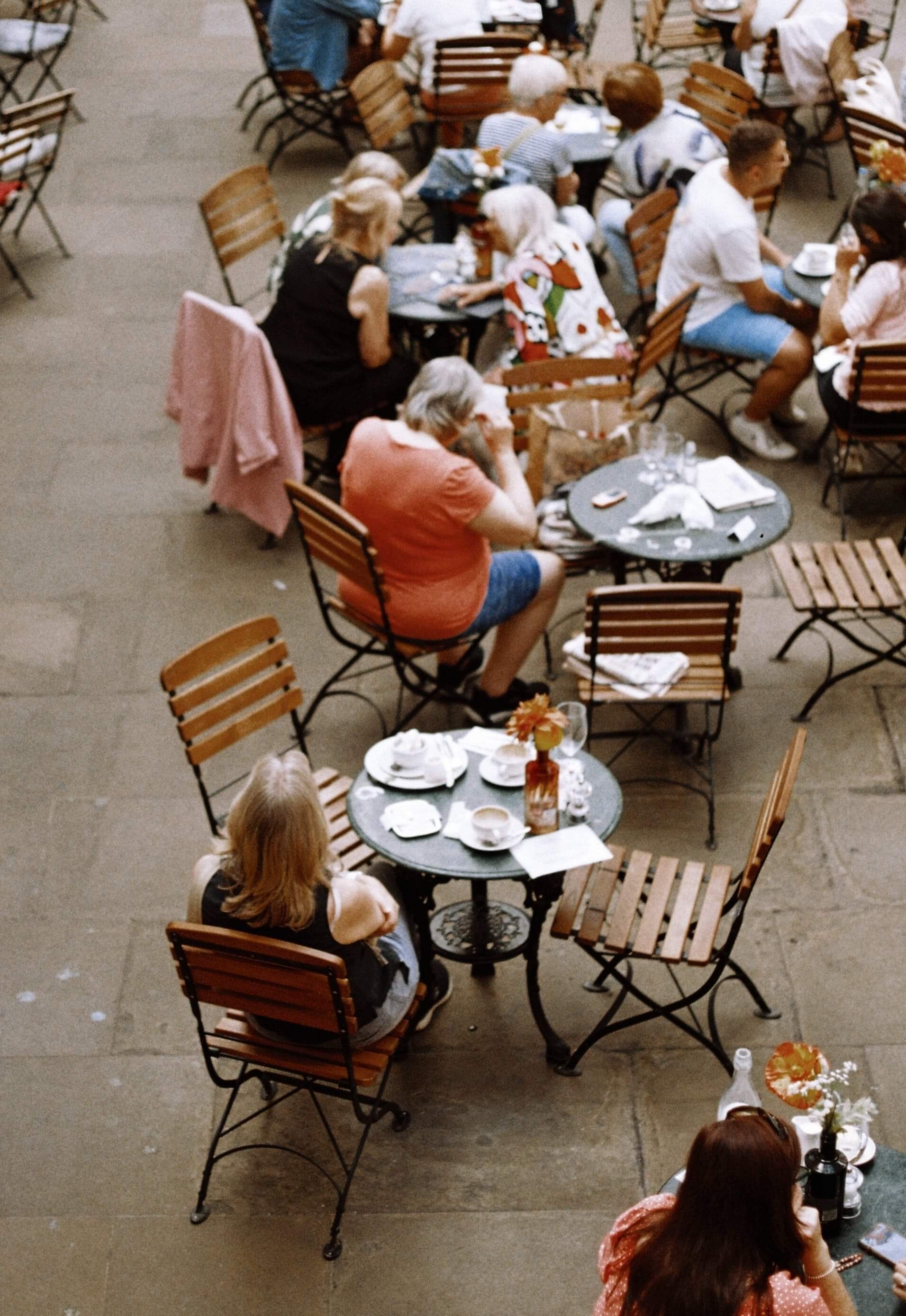 Restaurant terrace